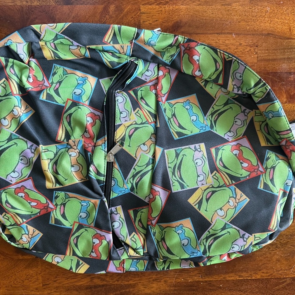 Teenage Mutant Ninja Turtles Black and Green Bag